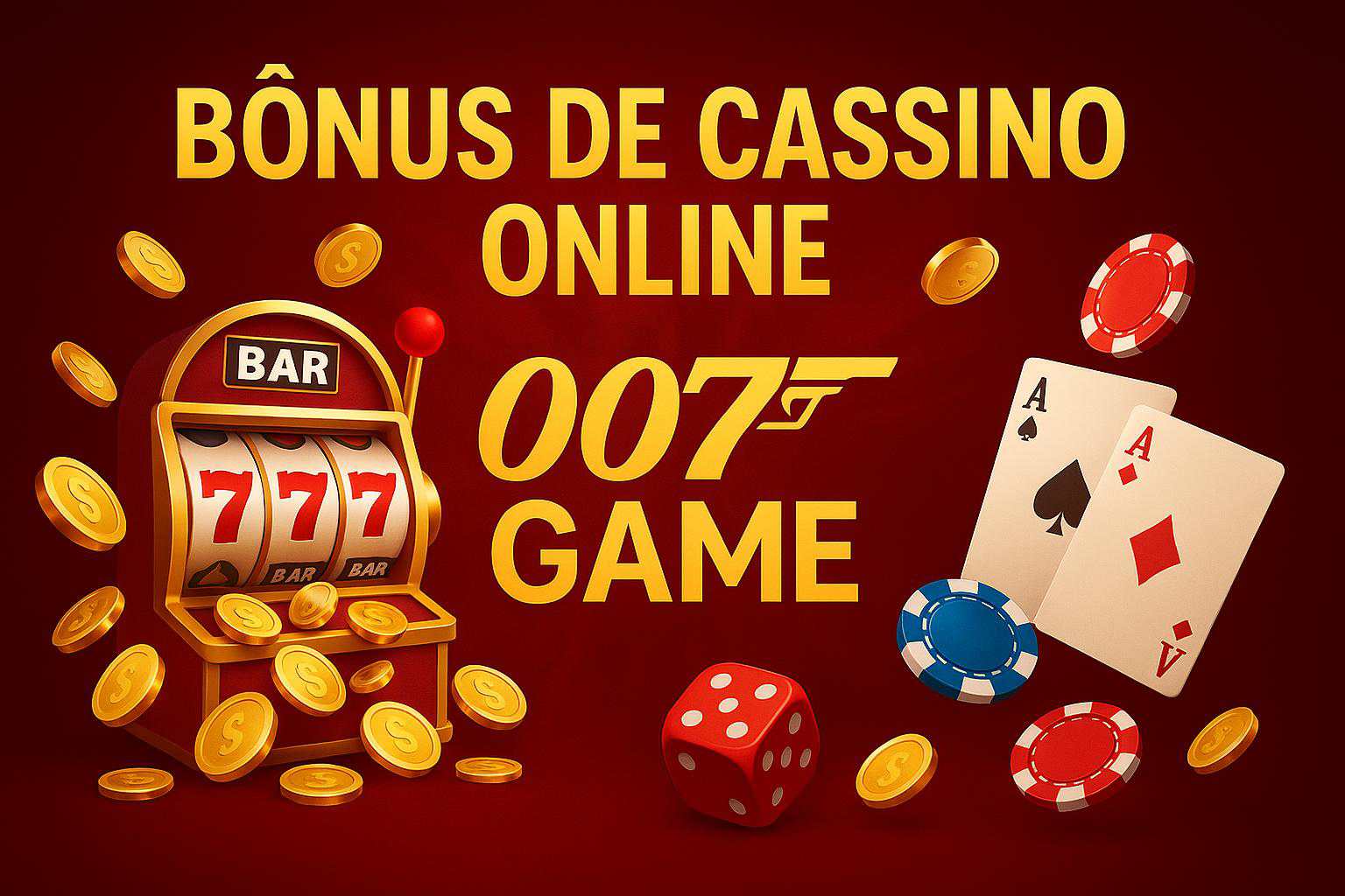 O bônus promocional 007GAME é uma ótima maneira de começar sua aventura