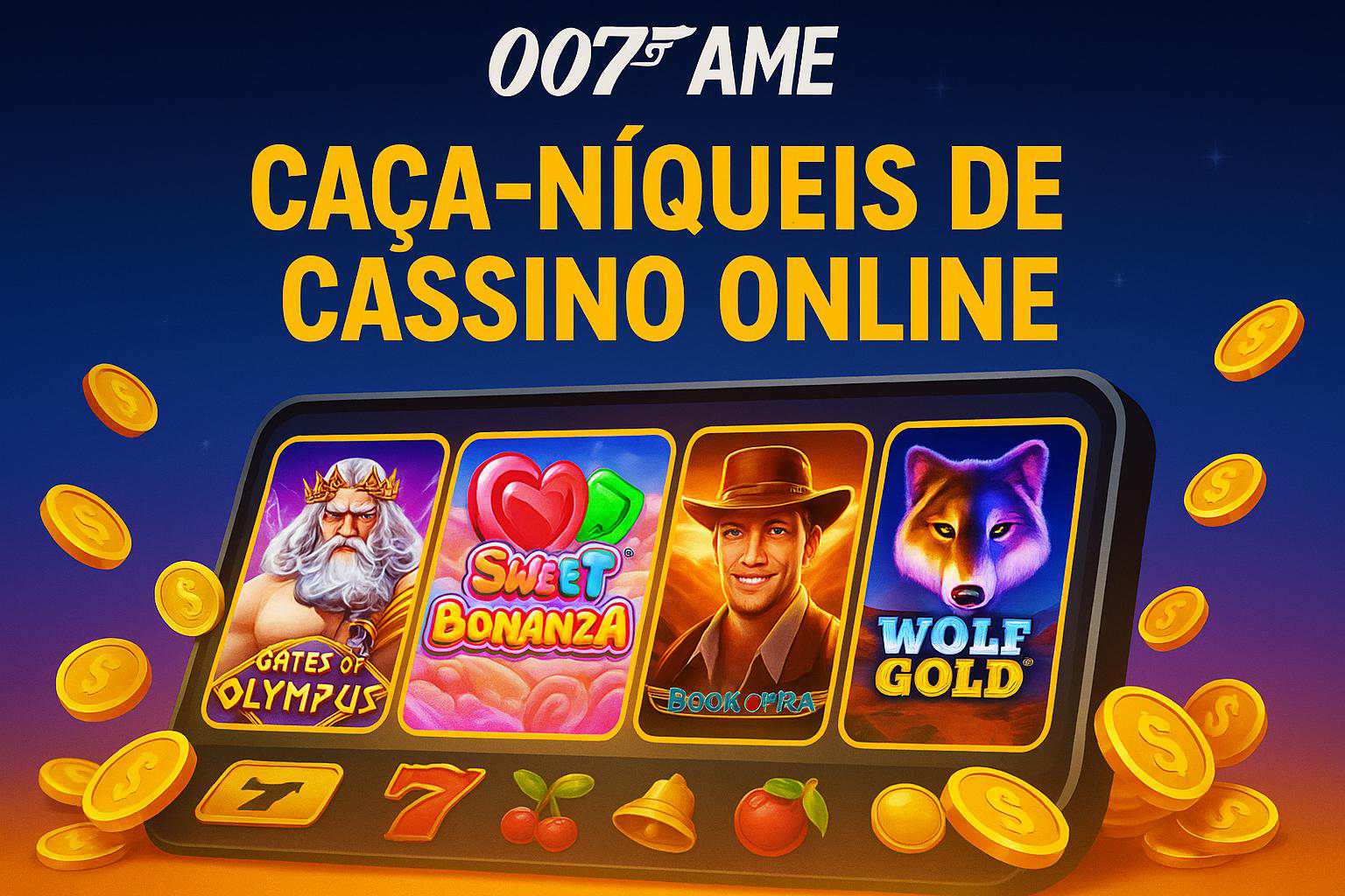 Jogos de Slot no Casino Online 007GAME