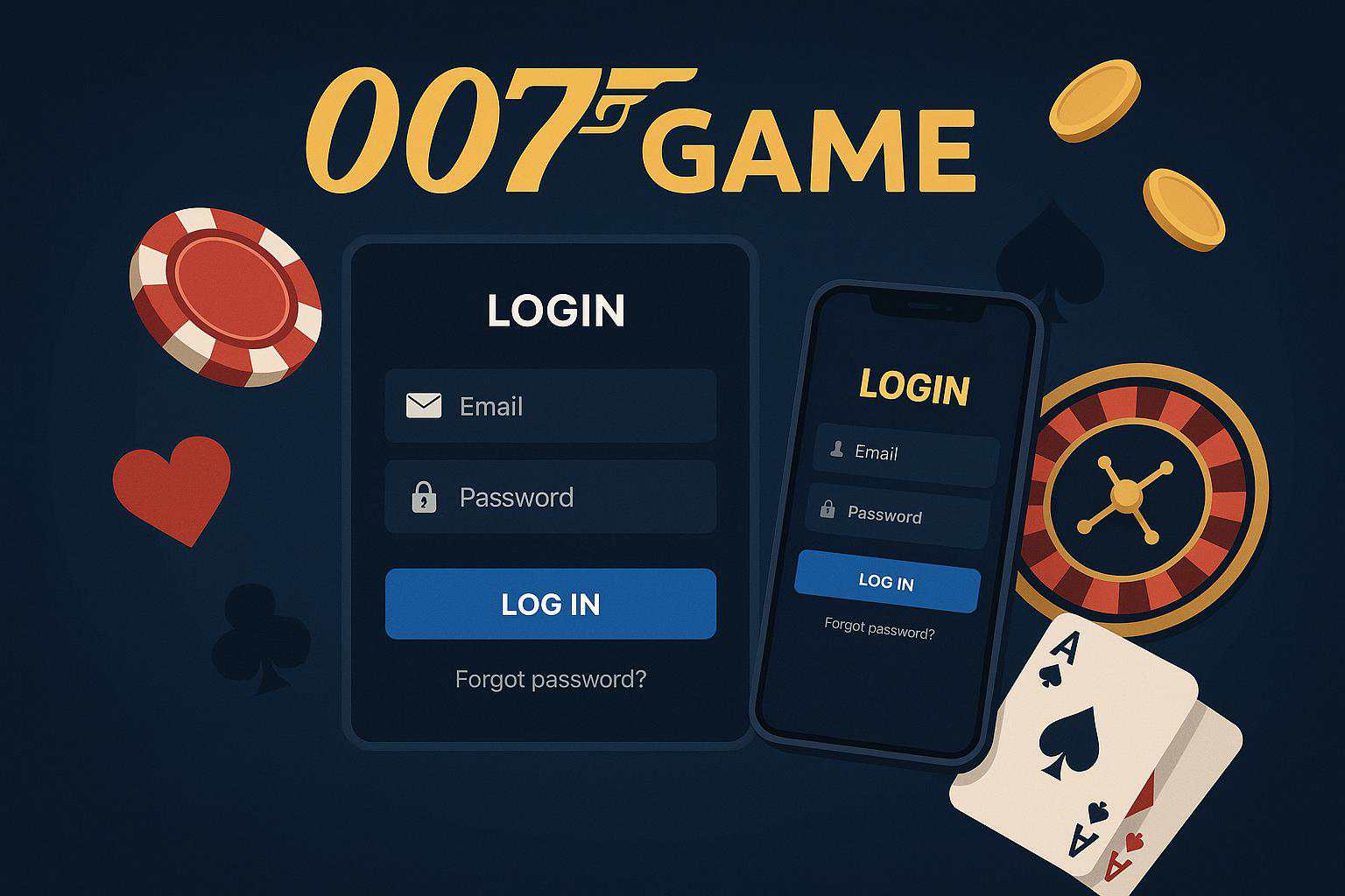 Login no Cassino 007GAME
